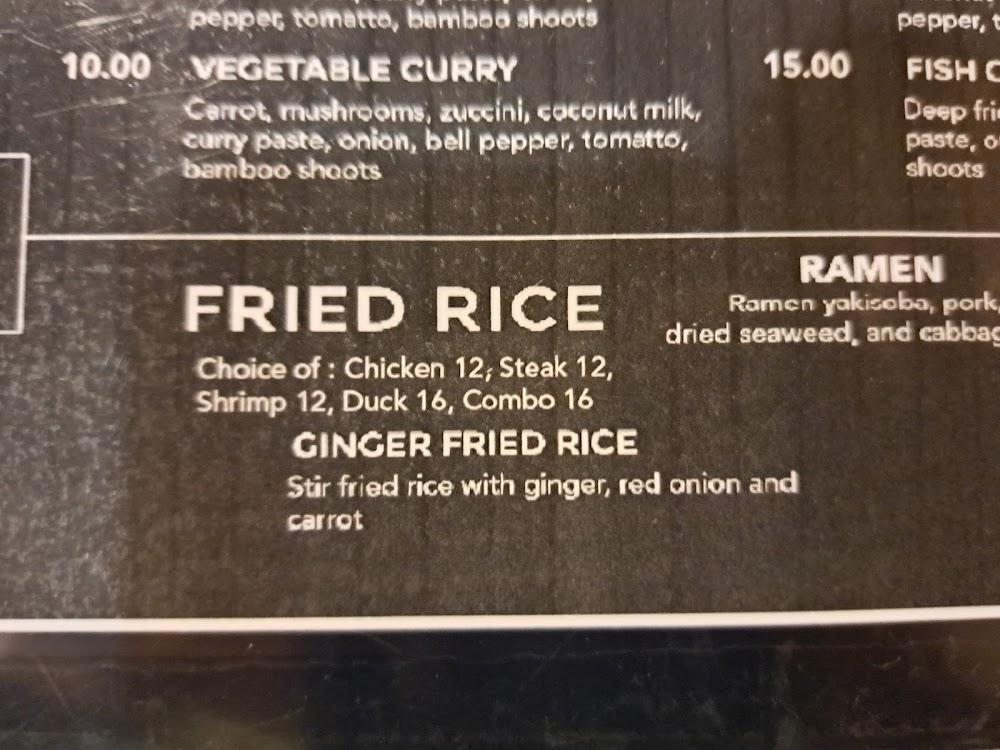 Tokyo Thai Sushi Hibachi Menu image 4